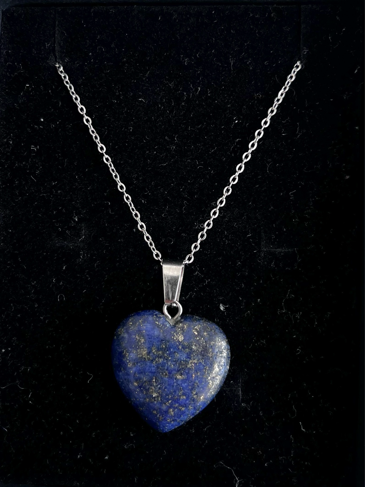 Lapis Lazuli Heart Shape