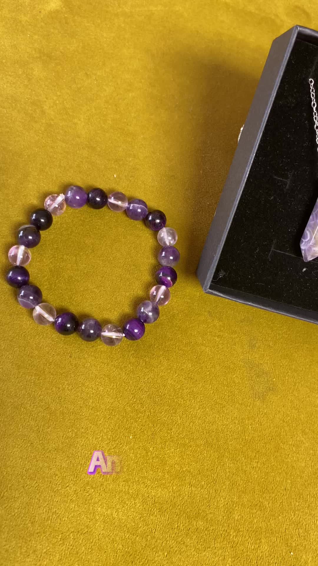 Amethyst Set – Calm, Protection & Emotional Balance