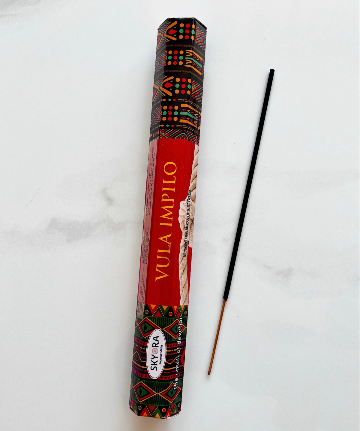 Vula Impilo Premium Incense Sticks, Renewal and Cleansing 20s