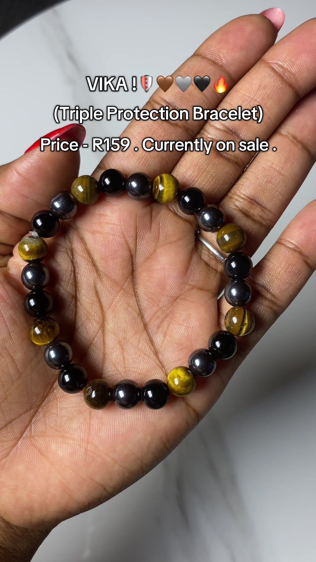 VIKA! Original - Triple Protection Bracelet 8mm