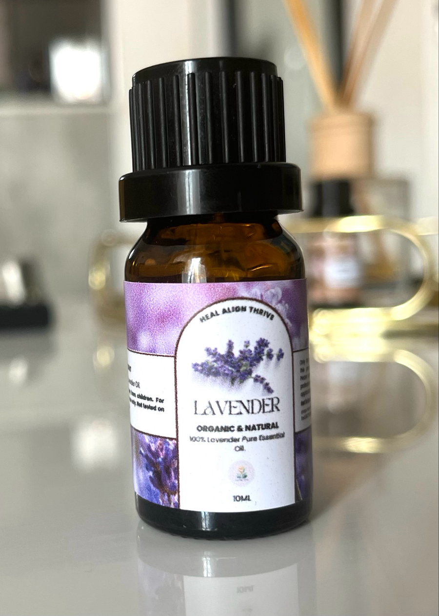 Lavender Pure Essential Oil 10ml | Relaxation, Calm, Relief & Sleep Support