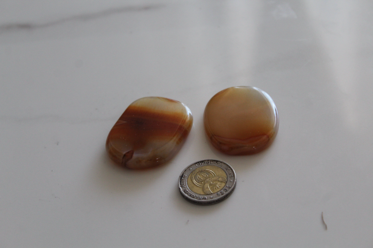 Carnelian Palm Stones [per Stone]