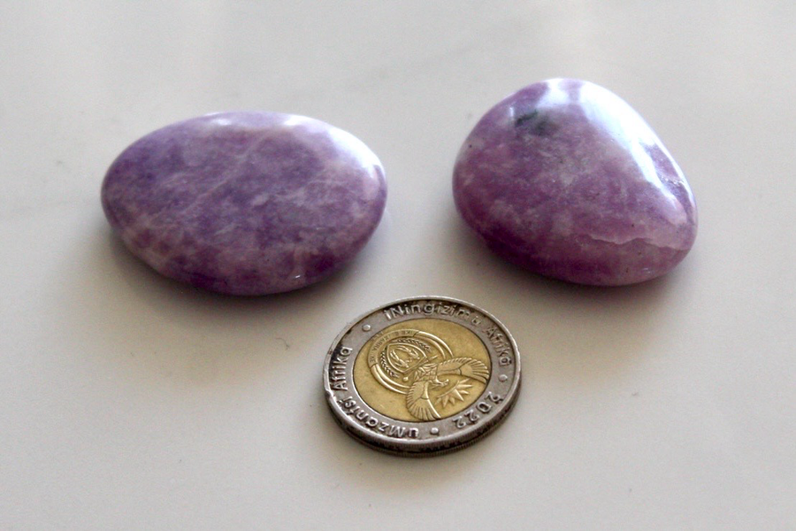 Lepidolite Palm Stones [ Per Stone ]