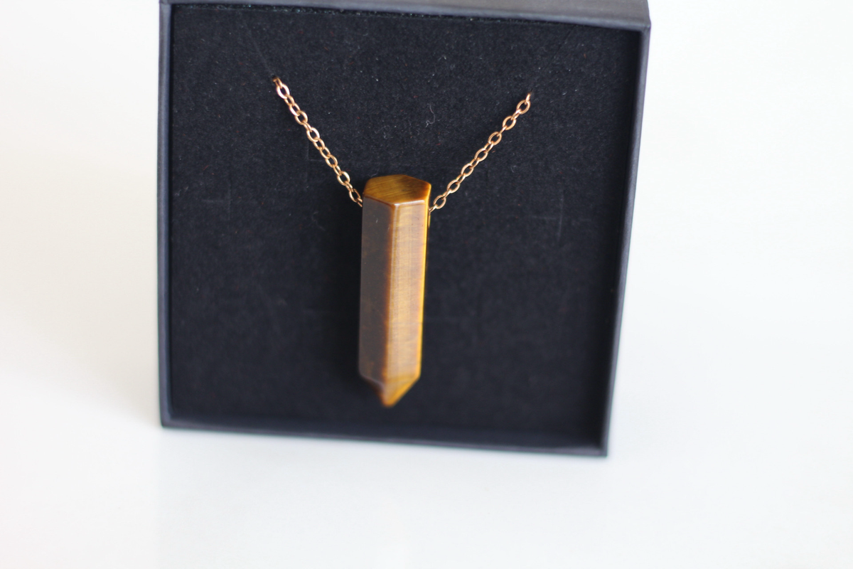 Sbindi! Tigers Eye Set [Stainless Steel Gold Plated]
