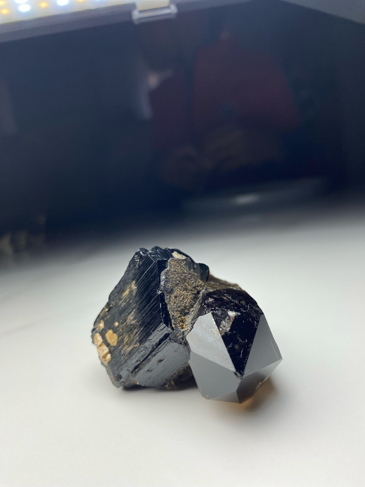 Smoky Quartz with Tourmaline Inclusion – Zomba, Malawi Origin | Natural Specimen