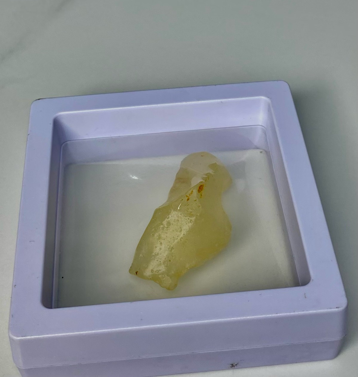 Libyan Desert Glass, Natural Sahara Impact Glass Collector Specimen