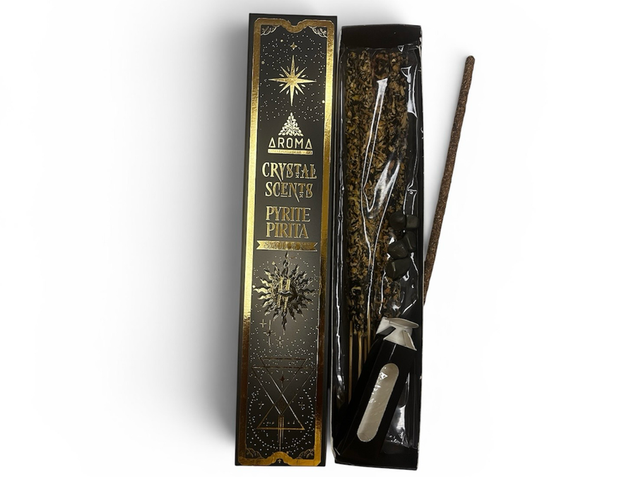 Pyrite Premium Incense 8s | Abundance & Confidence Ritual
