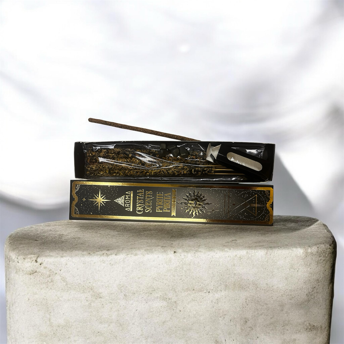 Pyrite Premium Incense 8s | Abundance & Confidence Ritual