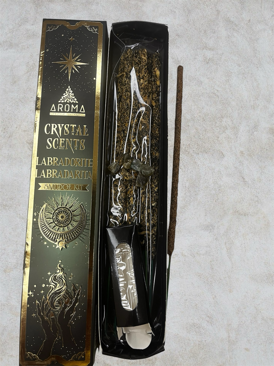Labradorite Premium Incense 8s | Intuition & Protection