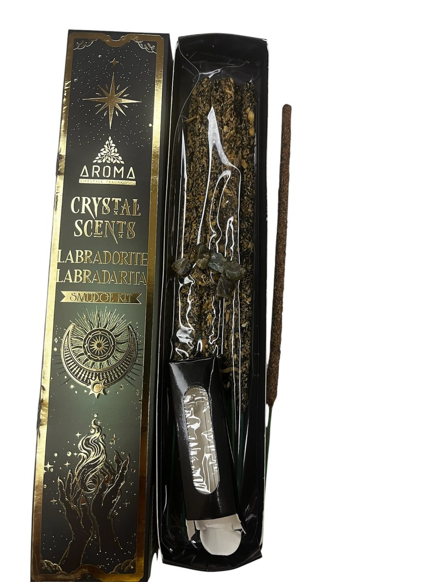 Labradorite Premium Incense 8s | Intuition & Protection